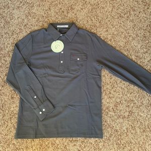 Criquet premium long sleeve polo